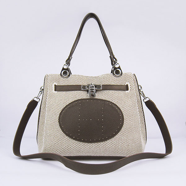 Best Hermes New Arrival Double-duty handbag Dark Coffee 60668